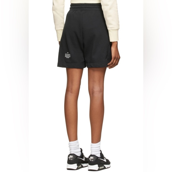 NWT NIKE Black Swoosh NSW Shorts - Picture 2 of 4